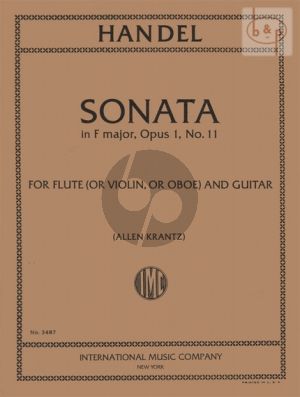 Sonata F-major Op.1 No.11