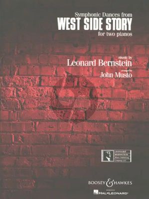 Bernstein West Side Story - Symphonic Dances for 2 Pianos (2 Separate Piano Parts are included) (arr. John Musto)