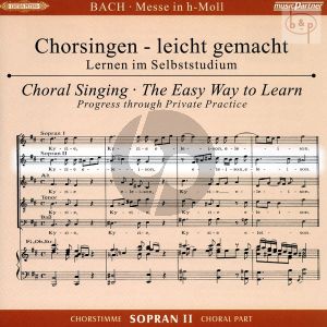 Messe h-moll (Hohe Messe) BWV 232 Sopran 2 Chorstimme