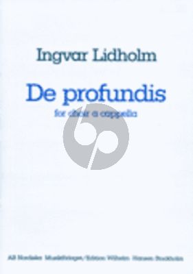 Lidholm De Profundis (1983) SSSSAAAATTTTBBB a Cappella