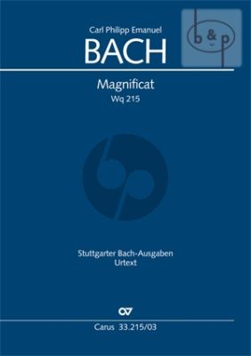 Magnificat WQ 215 Soli-Choir-Orchestra Vocal Score