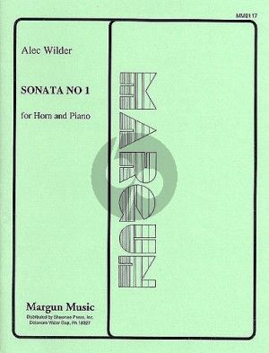 Wilder Sonata No. 1 Horn and Piano