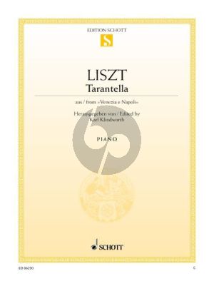 Liszt Tarantella (aus Venezia e Napoli) Klavier (Karl Klindworth)