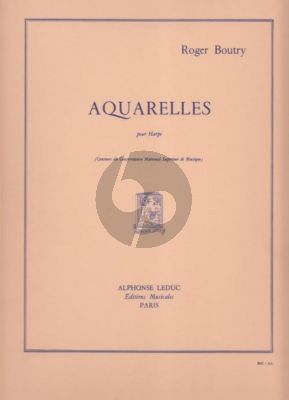 Boutry Aquarelles Harp