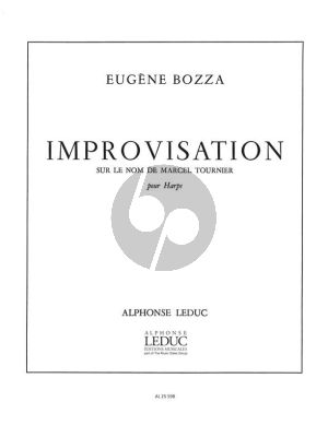 Bozza Improvisation sur le nom de Marcel Tournier Harpe (Grade 7)