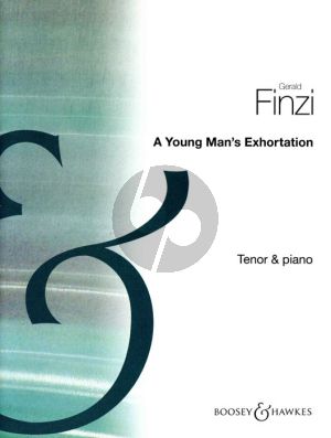 Finzi A Young Man's Exhortation Op.14 (10 Songs for Tenor)