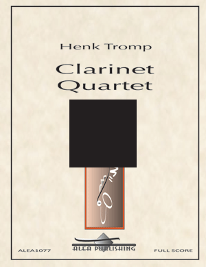 Tromp Quartet 3 Clarinets and Bass Clarinet (Score/Parts)