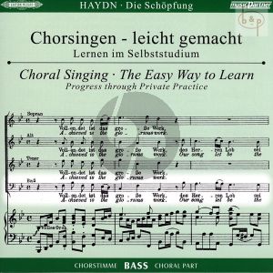 Die Schopfung (Hob.XXI:2) CD Bass Chorstimme
