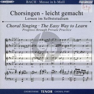Messe h-moll (Hohe Messe) BWV 232 Tenor Chorstimme