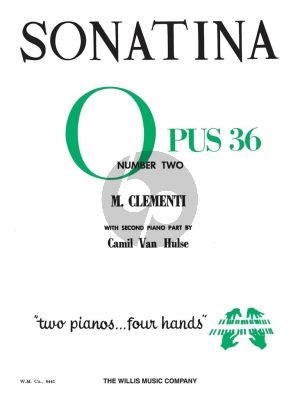 Clementi Sonatina Op. 36 No. 2 2 Piano's (second piano part by Camil van Hulse)