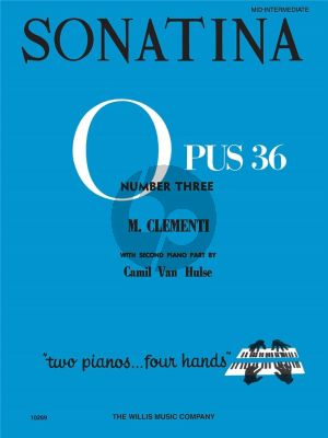 Clementi Sonatina Op. 36 No. 3 2 Piano's (second piano part by Camil van Hulse)
