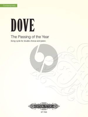 Dove The Passing of the Year Double Chorus SSAATTBB and Piano (English)