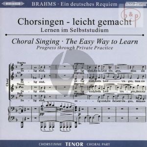 Ein Deutsches Requiem Op.45 Tenor Chorstimme
