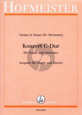 Devienne Konzert C-dur Fagott-Orchester Klavierauszug (Otto Pischkitl)