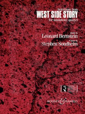 West Side Story Selections for Saxophone Quartet and Optional Percussion) (Boatman) (Score/Parts)
