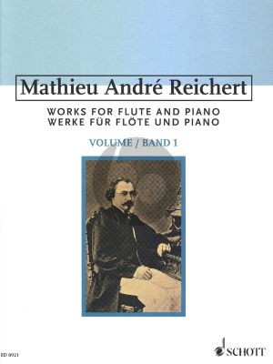 Reichert Works for Flute and Piano Vol.1 with Op.1 - 3 - 4 - 7 and 8 (Edited by Nikolaus Delius)