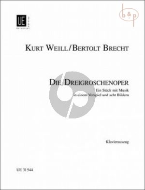 Die Dreigroschenoper (Brecht) Klavierauszug (Harsch)