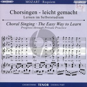 Requiem d-moll KV 626 Tenor Chorstimme CD