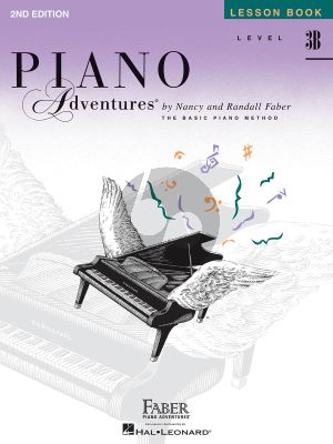 Faber Piano Adventures Lesson Book Level 3B (Second Edition)