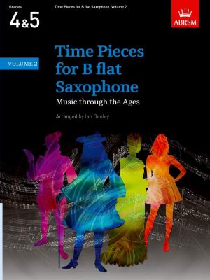 Time Pieces Vol. 2 Soprano or Renor Saxophone and Piano (edited by Ian Denley)