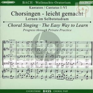 Weihnachts Oratorium BWV 248 Bass Chorstimme