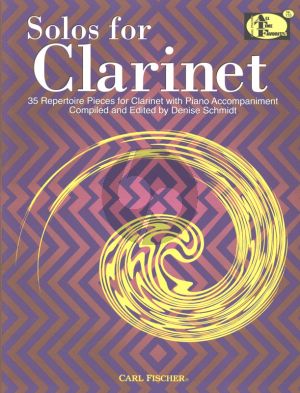 Album Solos for Clarinet - 35 Repertoire Pieces for Clarinet in Bb and Piano (edited by Denise Schmidt)