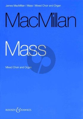 MacMillan Mass SATB and Organ