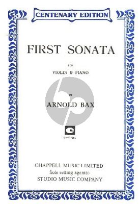 Bax Sonata No.1 Violin-Piano