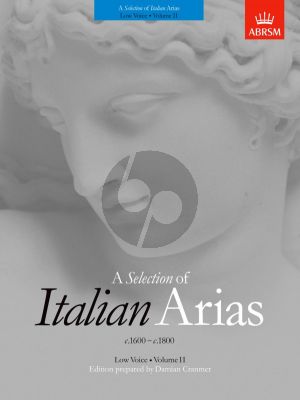 Selection of Italian Arias 1600-1800 Vol.2 Low Voice