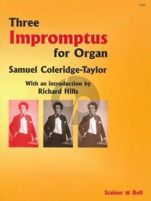 Coleridge-Taylor 3 Impromptus Op. 78 Organ