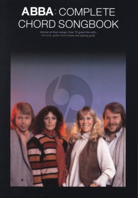 Abba ABBA Complete Chord Songbook with Lyrics and Chords