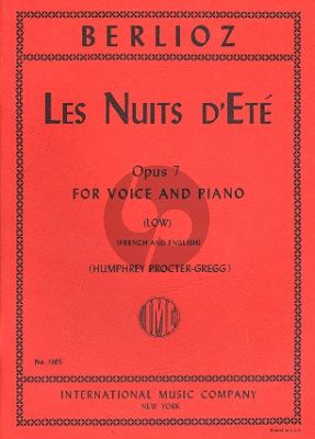 Berlioz Les Nuits d'Ete op.7 Low
