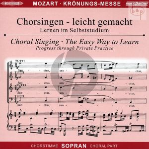 Missa C-dur KV 317 (Kronungs-Messe) (Soli-Chor-Orch.) (Sopran Chorstimme)