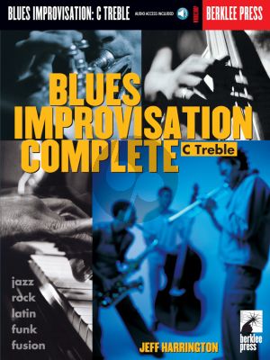 Harrington Blues Improvisation Complete for C Instruments (Book with Audio online)