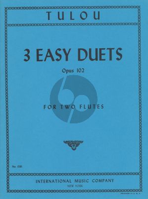 Tulou 3 Easy Duets Op.102