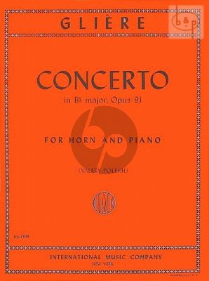 Concerto Op.91 B-flat major Horn-Piano