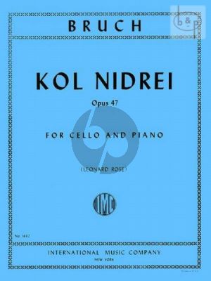 Kol Nidrei Op.47 Violoncello-Piano