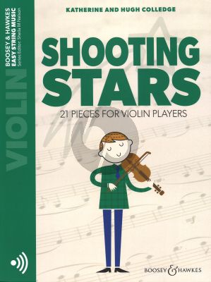 Shooting Stars Violin Bk-Audio Online (21 Pieces)