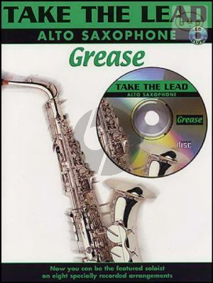 Grease Take the Lead Grease for Alto Saxophone (Bk-Cd)