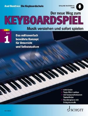 Benthien Der Neue Weg zum Keyboardspiel Vol. 1 (Musik verstehen und sofort spielen) (Buch mit Audio online)
