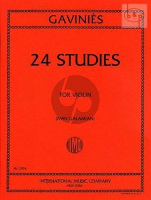 24 Studies Violin