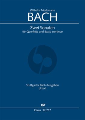 Bach 2 Sonaten (e-moll/F-dur) Flote-Bc (ed. Peter Wollny)