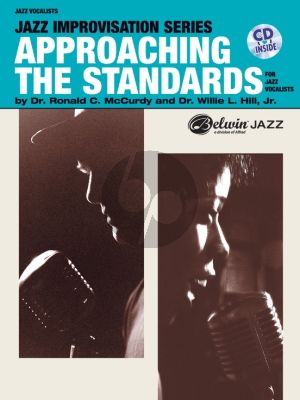 McCurdy-Hill Approaching The Standards Jazz Vocalists Book with Cd