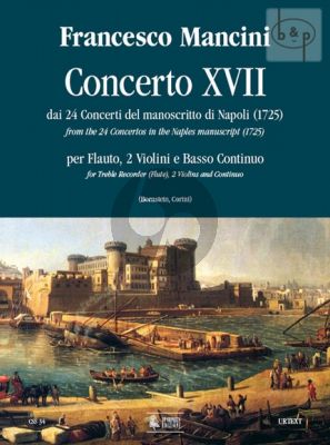 Concerto No.17 (Flute- 2 Violins-Bc) (Score/Parts)