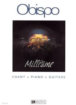 Obispo Millesime pour Chant et Piano