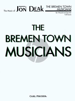 Deak Bremen Town Musicians Woodwind Quintet score (Score)