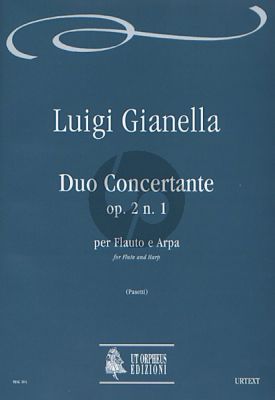 Gianella Duo Concertante Op. 2 No. 1 Flute and Harp (Anna Pasetti)