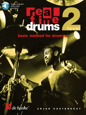 Real Time Drums Level 2 Methode Book with Audio online