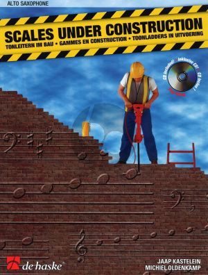 Scales under Construction Alto Saxophone Book with CD
