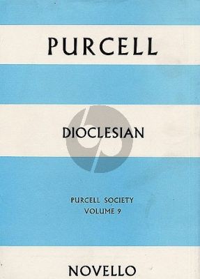 Purcell Dioclesian SATB-Orch. Full Score